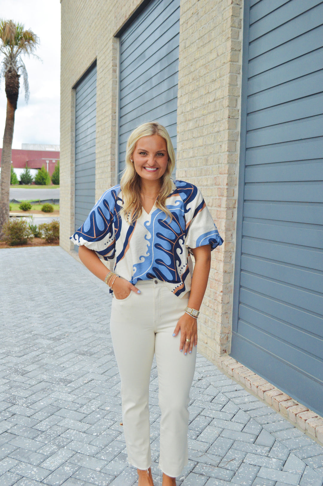 Blue Tide Top