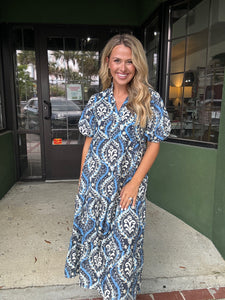 Blues Maxi Dress