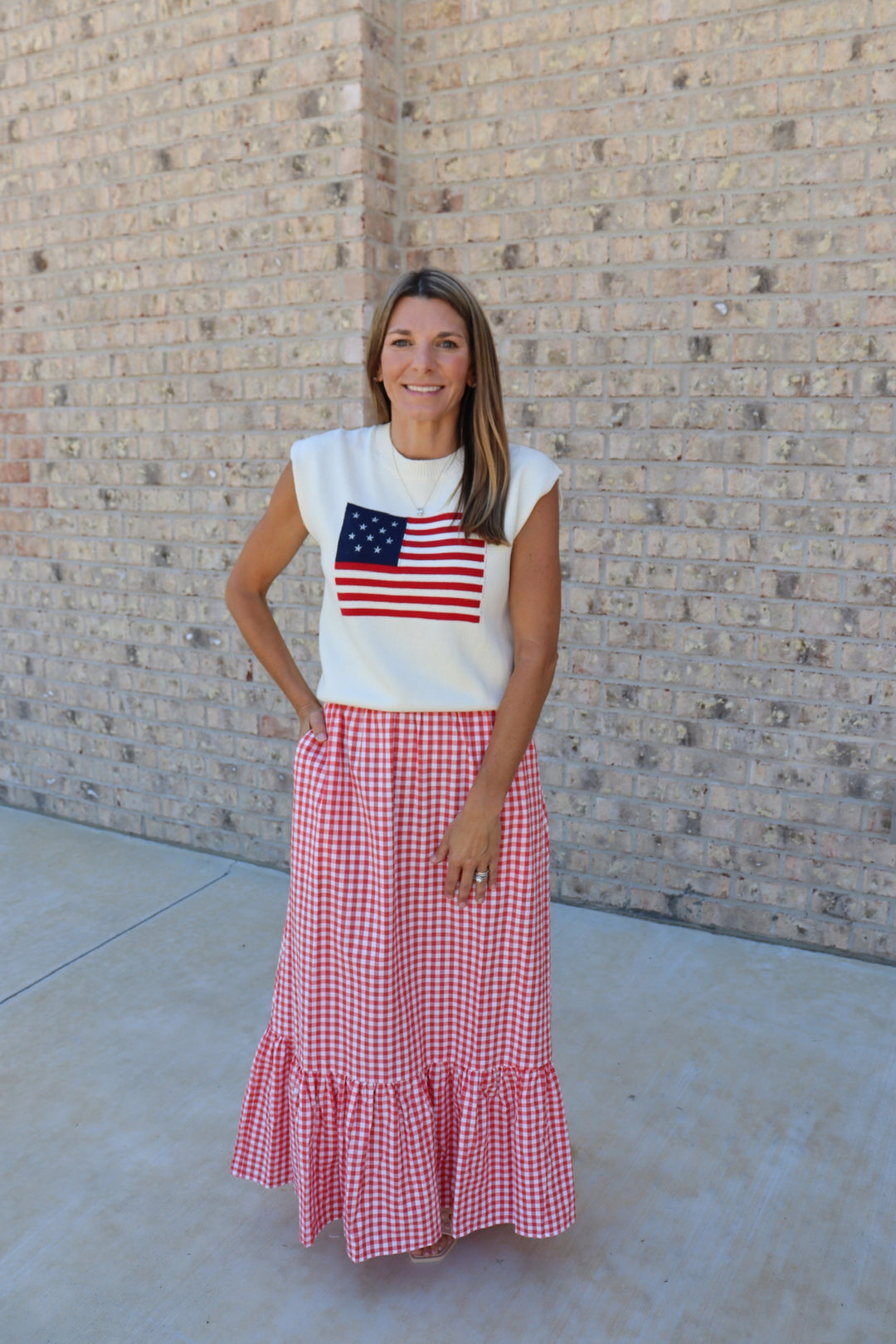 American Flag Dream Top