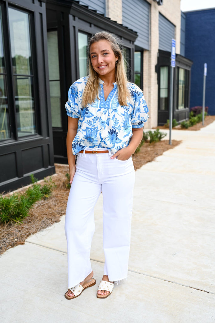 Dutch Meadow Short Sleeve Top