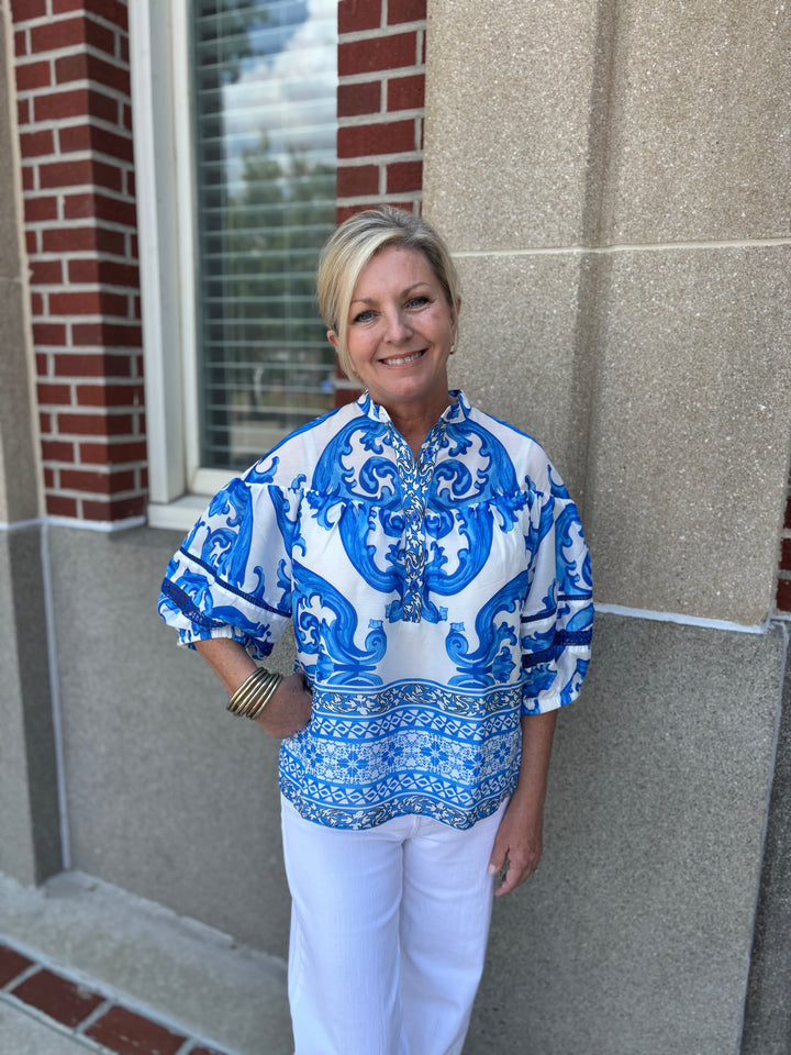 Blue Wave Top