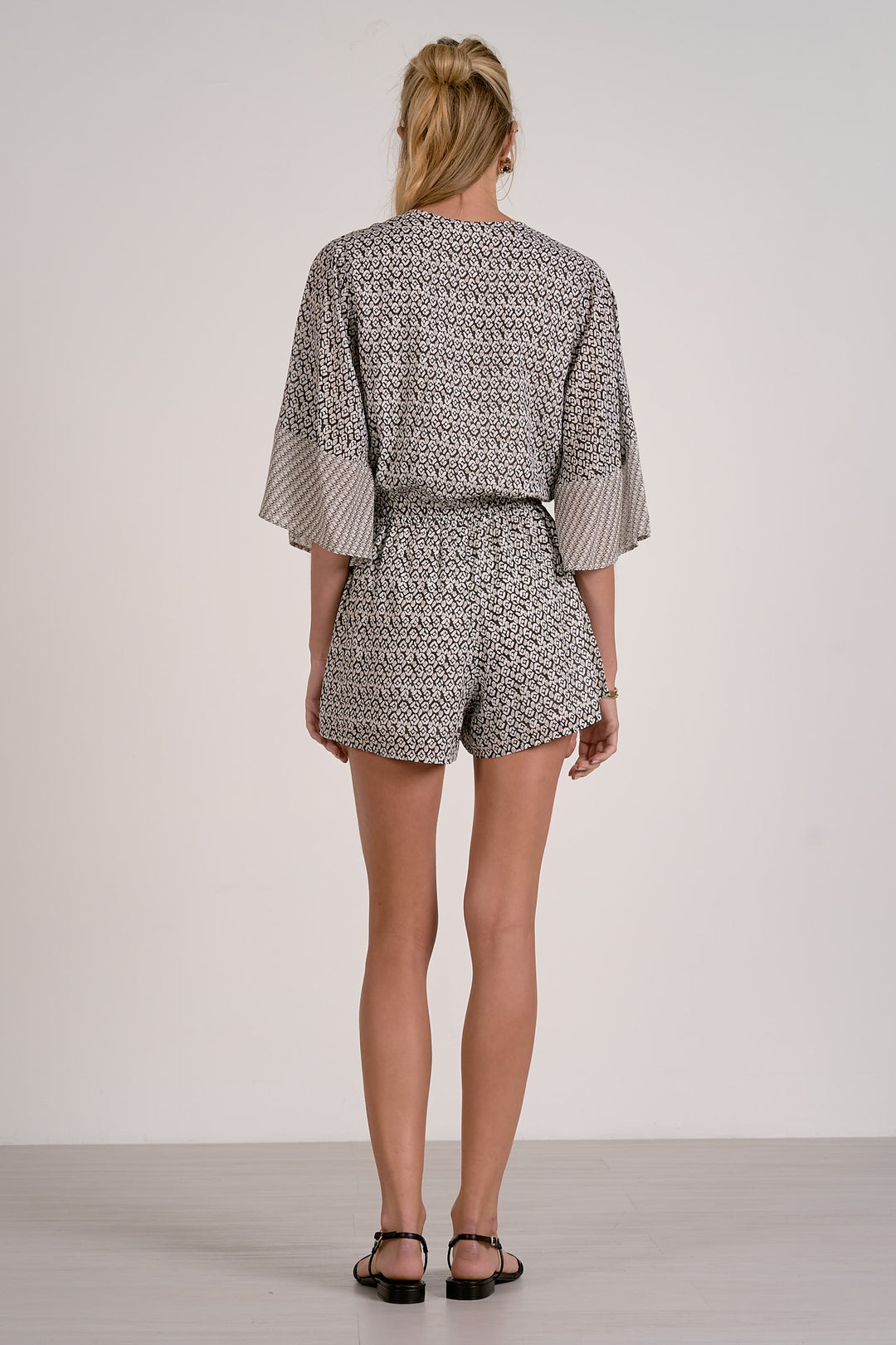 Black Zina Romper