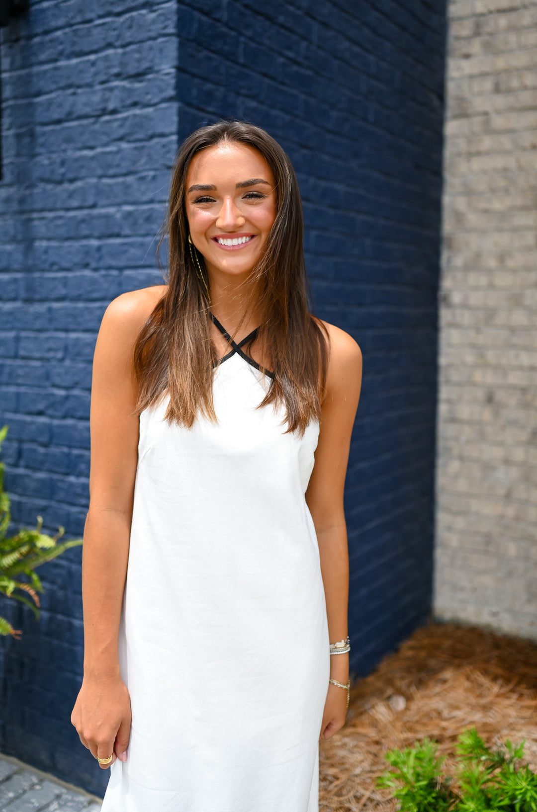 Grace Halterneck Midi Dress