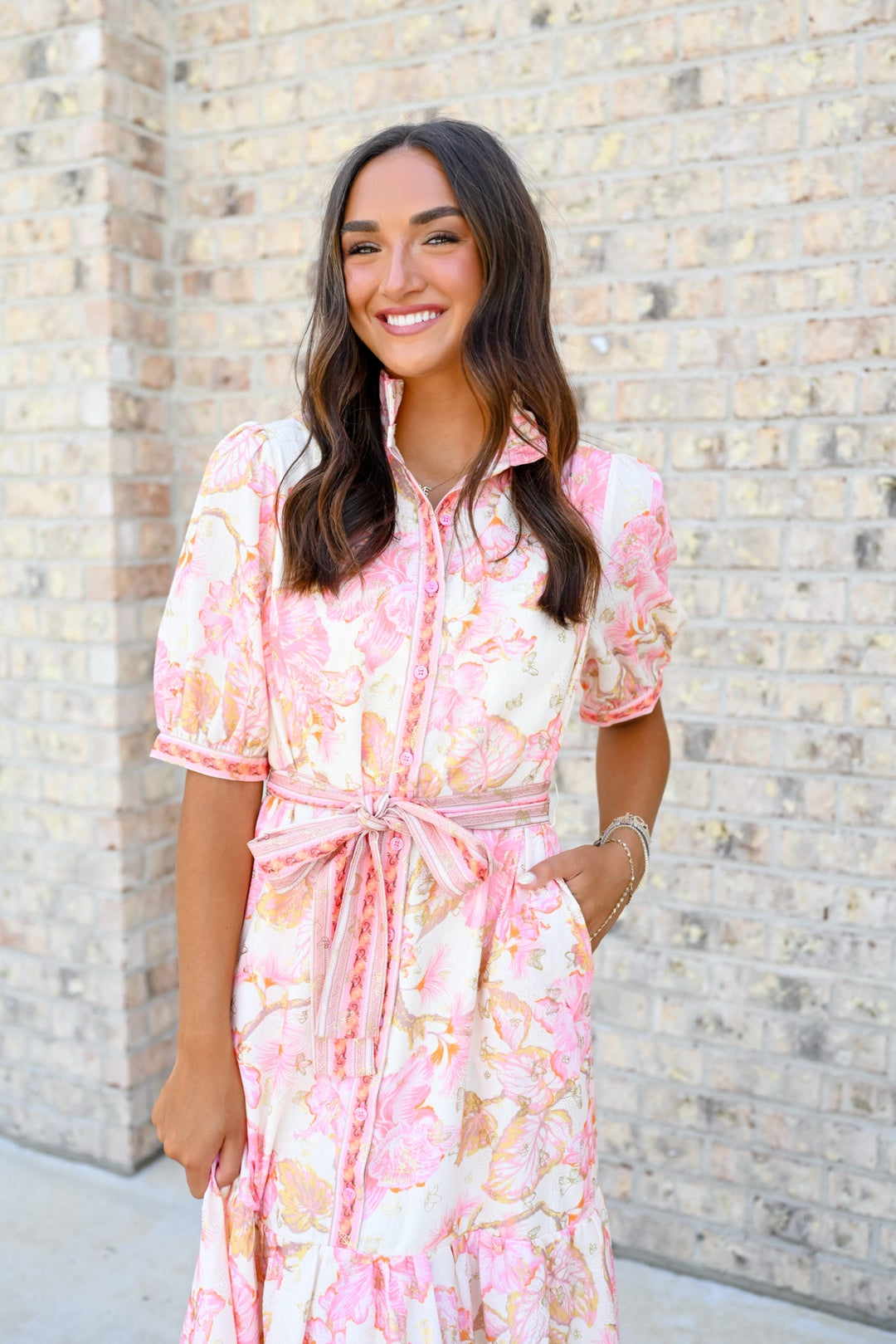 Aloha Bloom Midi Dress