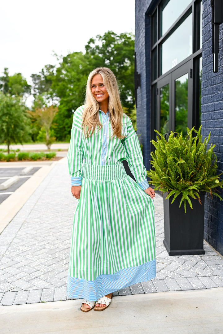 Katherine Top in Green