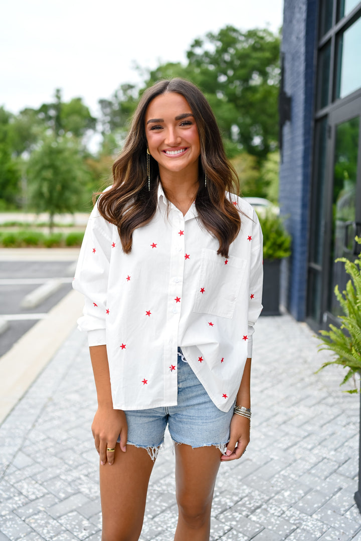 Star of the Show Button-Down Shirt
