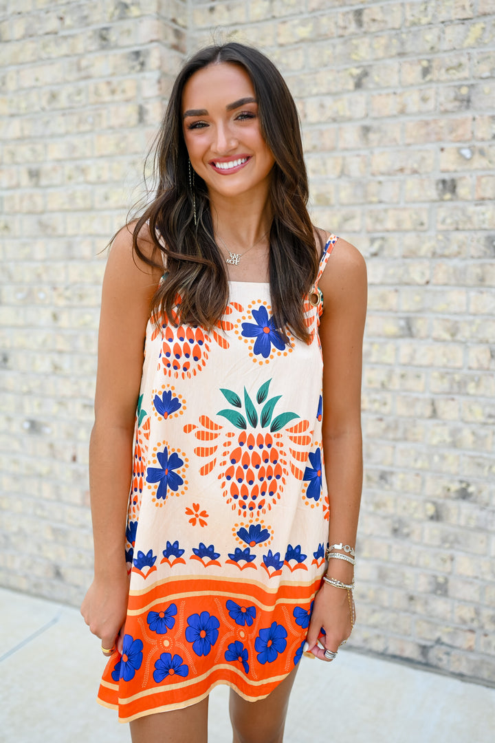 Dionysian Charm Mini Dress