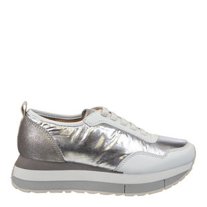 Silver Kinetic Sneaker