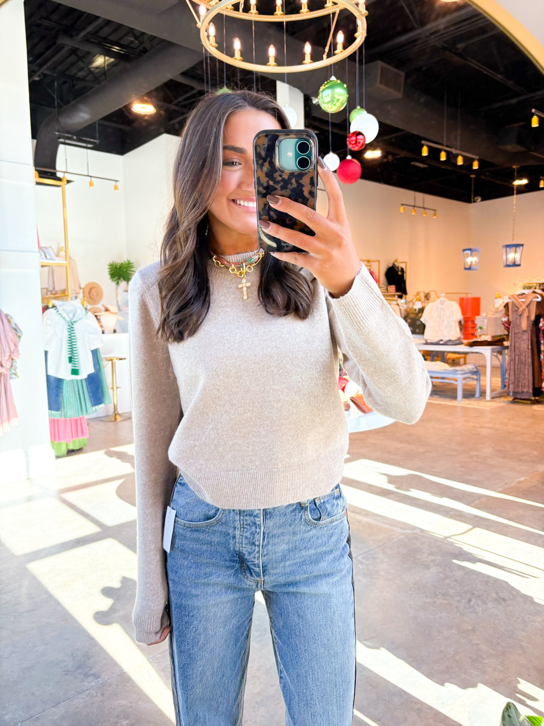 Ellie Knit Crewneck Sweater