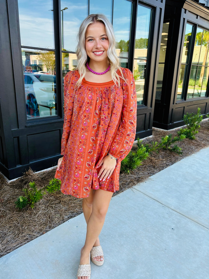 Wild Poppy Siesta Dress