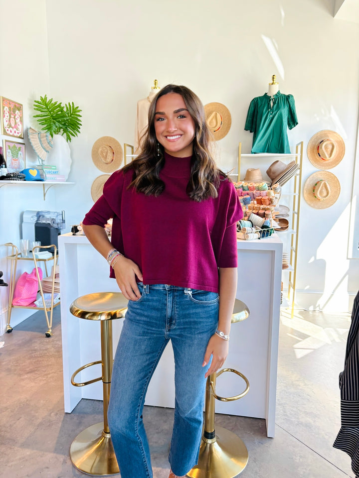 Aja Ortho Solid Top Bordeaux