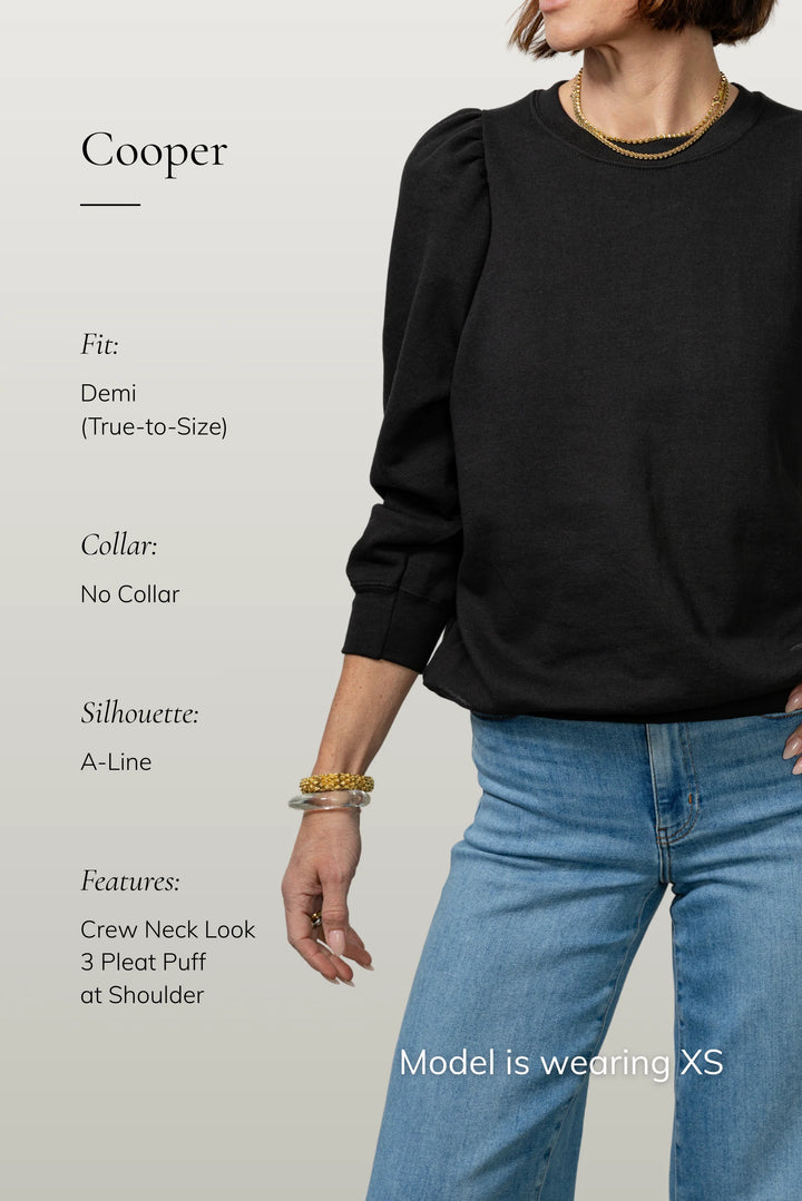 Cooper Sweatshirt in Chocolate Brown