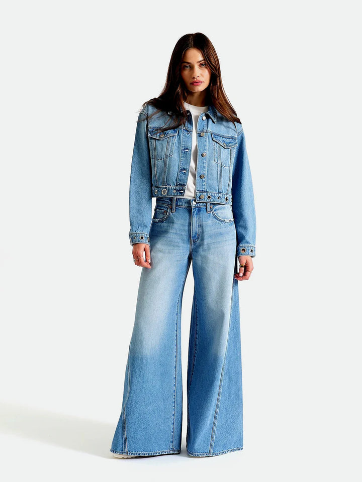 Wilder Ultra Wide Leg in Pulse - Daze Denim