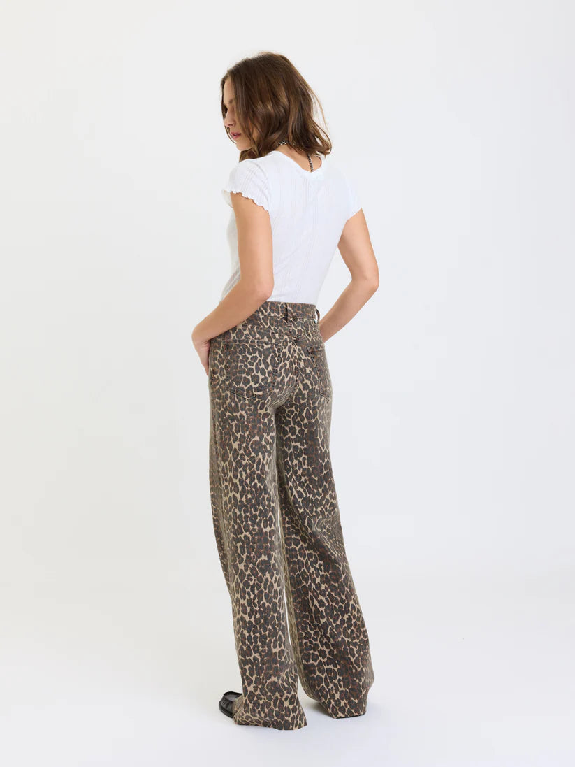 Far Out High Rise Wide in Cool Cat - DAZE DENIM