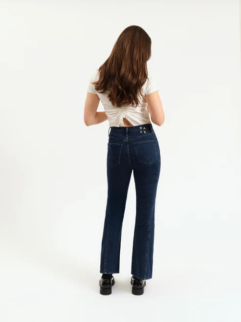 Soho High Rise Ankle Flare in Flip Side - Daze Denim