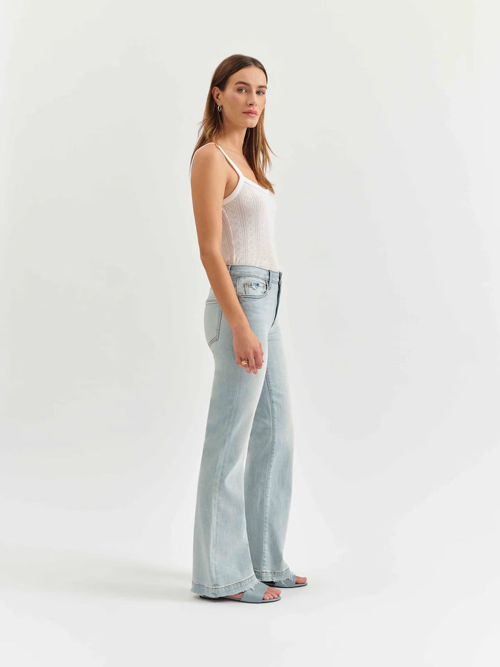 The Heart Breaker Mid Rise Flare in Swoon Vintage