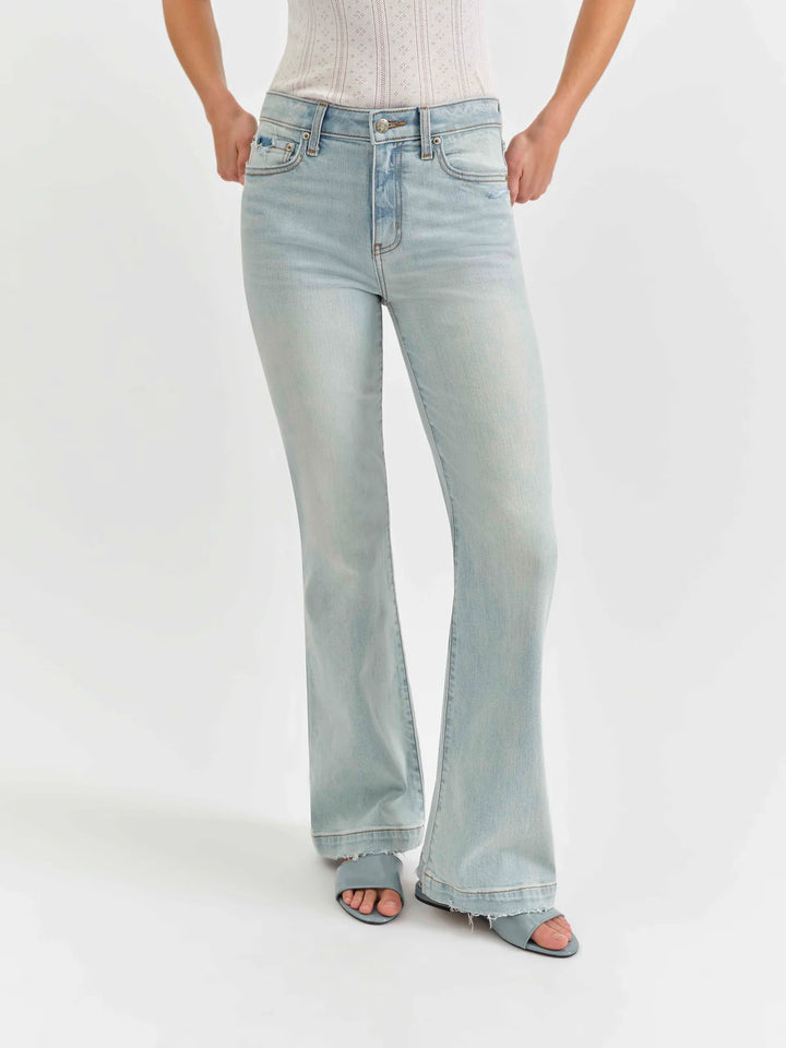 The Heart Breaker Mid Rise Flare in Swoon Vintage