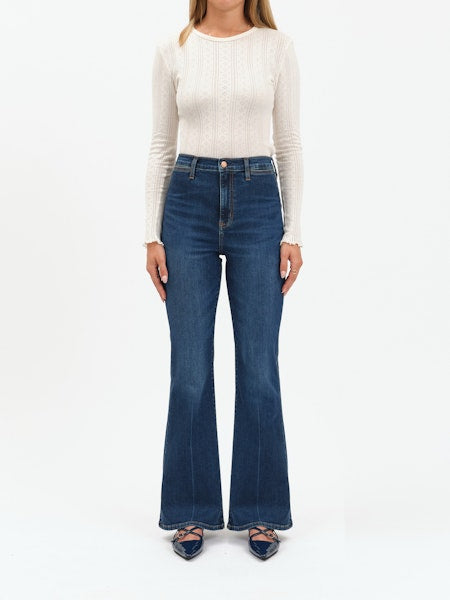 Sunset Flare High Waist Flare in Magic Hour - Daze Denim