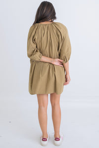 Olive Swing Dress