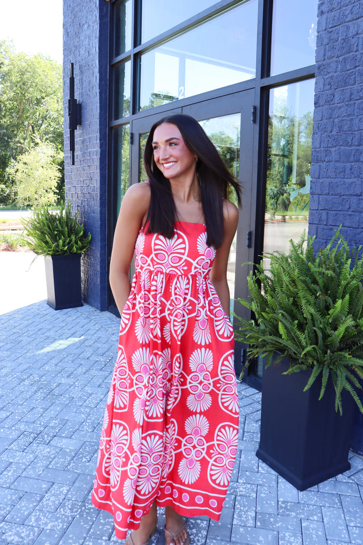 Medallion Maxi Dress