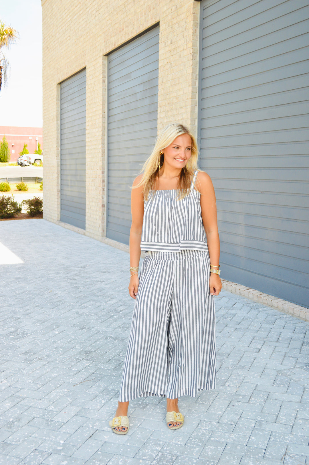 Nomad Stripe Pant Set
