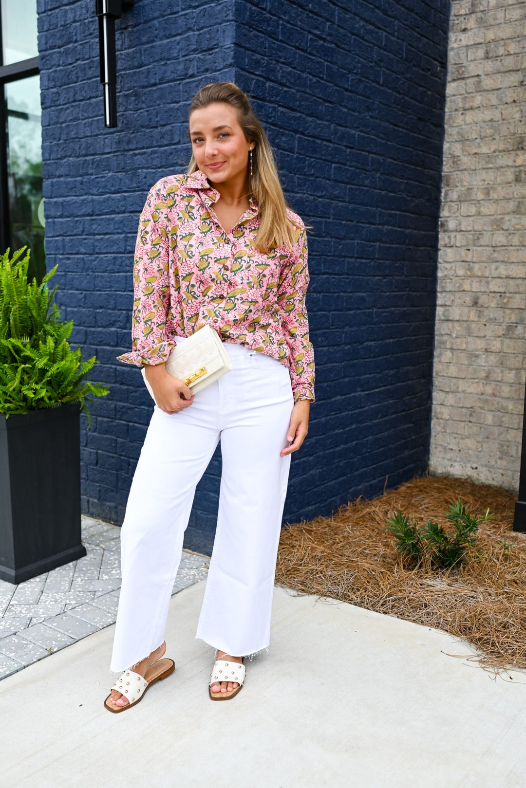 Ava Long Sleeve Button Down