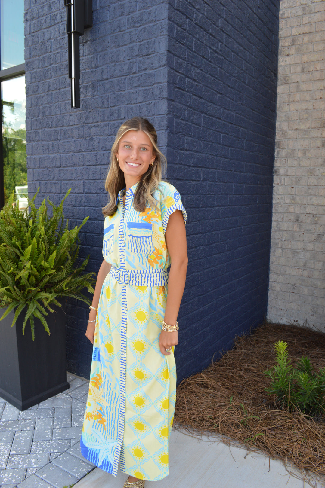 Golden Reef Willa Dress