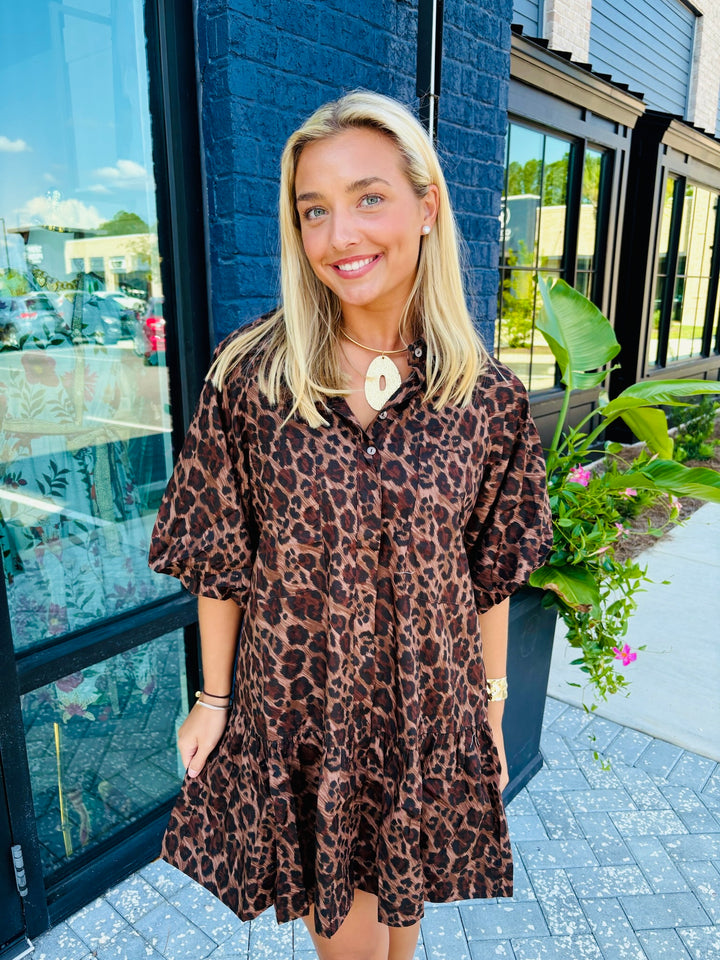The Ana Leopard Dress