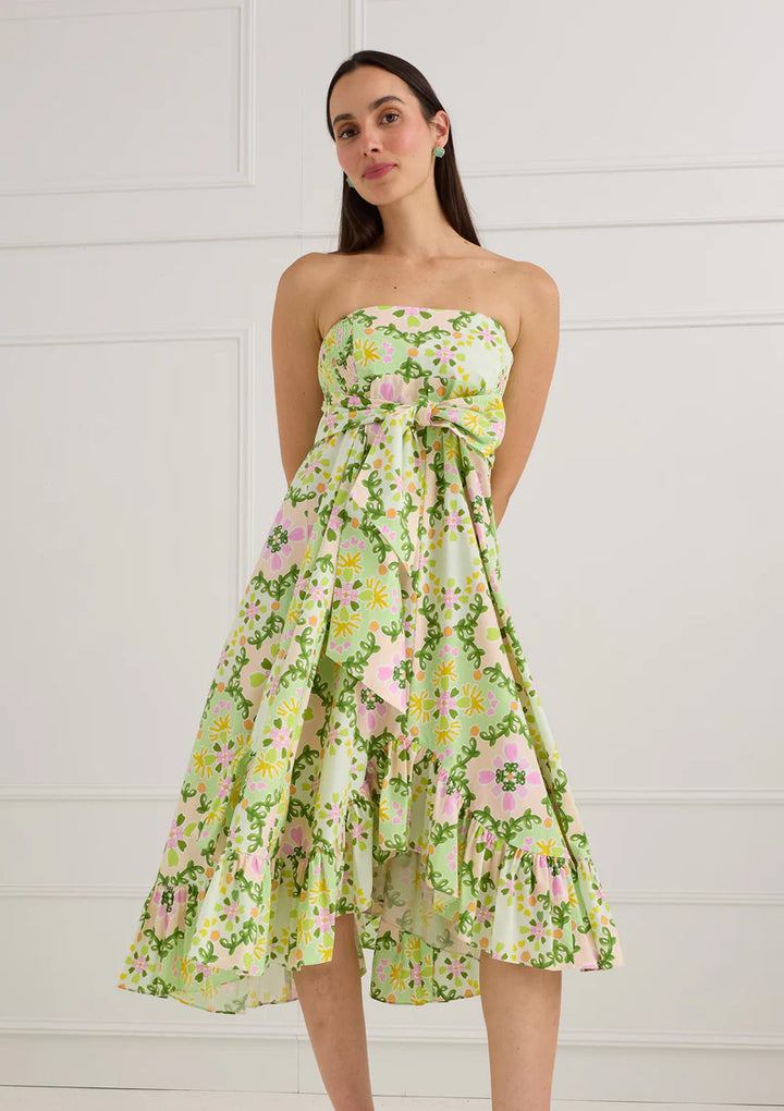 Green Clover Skirt Dress