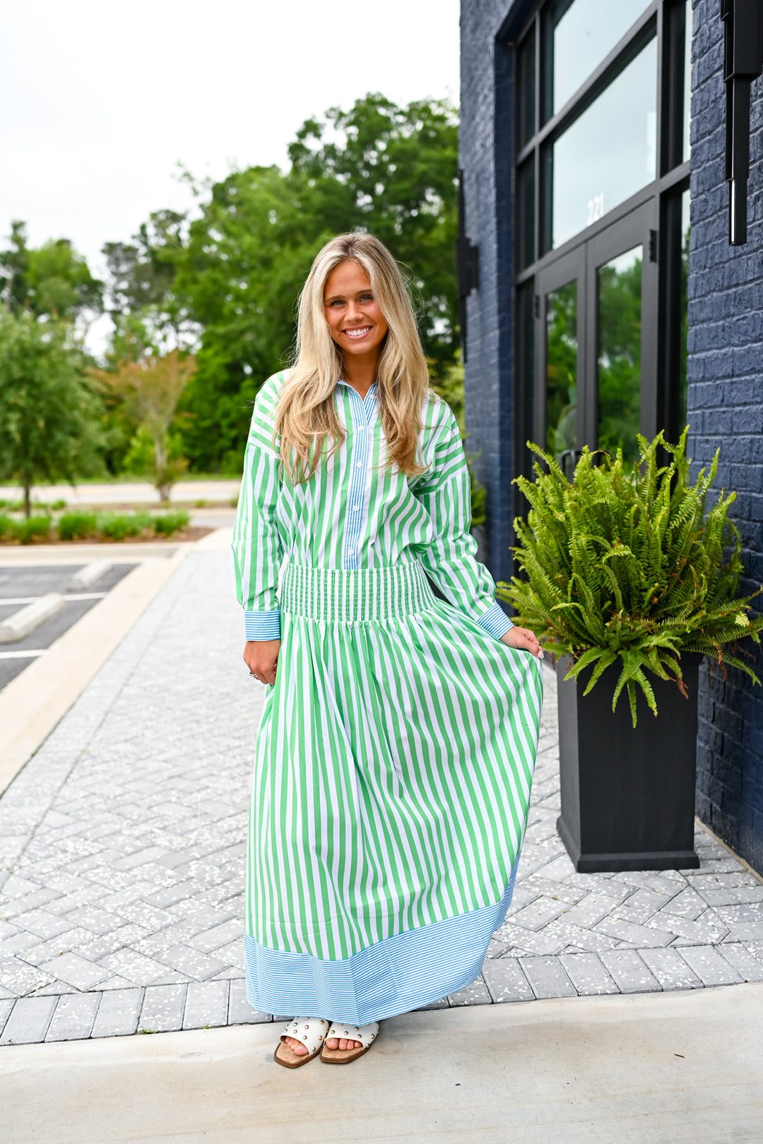Katherine Top in Green
