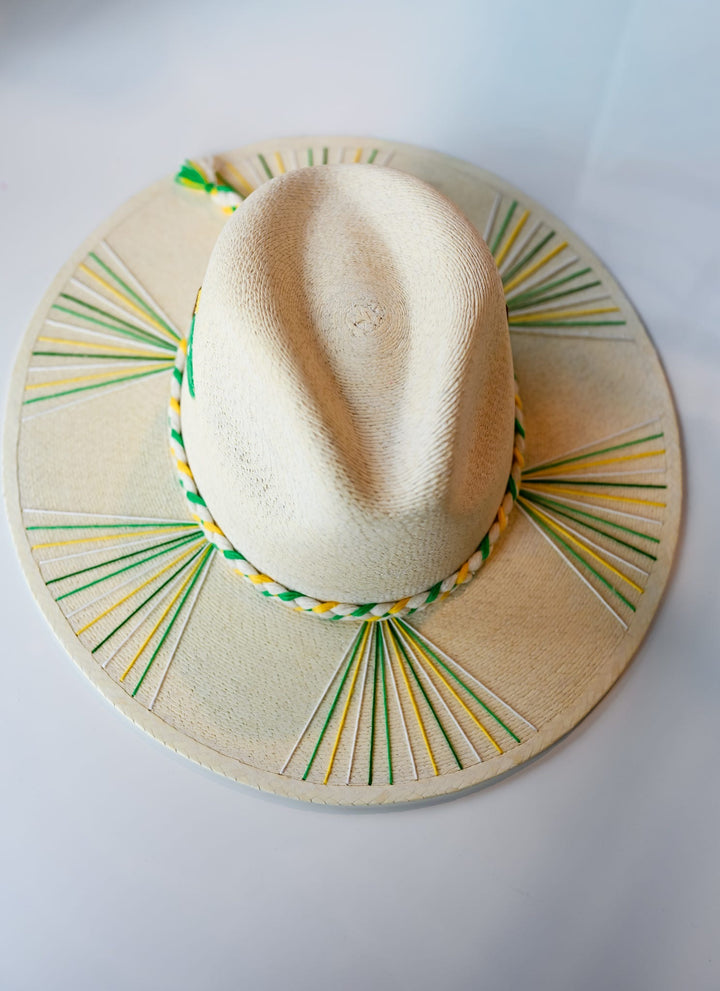 Hole in One Green Palm Hat