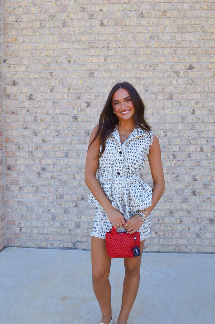 Annabelle Mini Skirt in Jacco