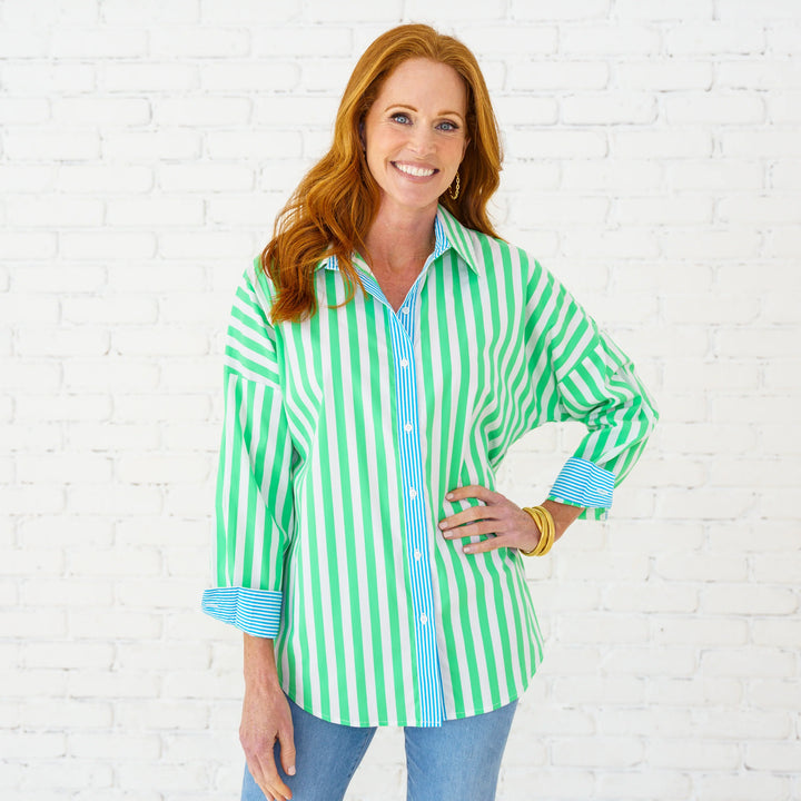 Katherine Top in Green