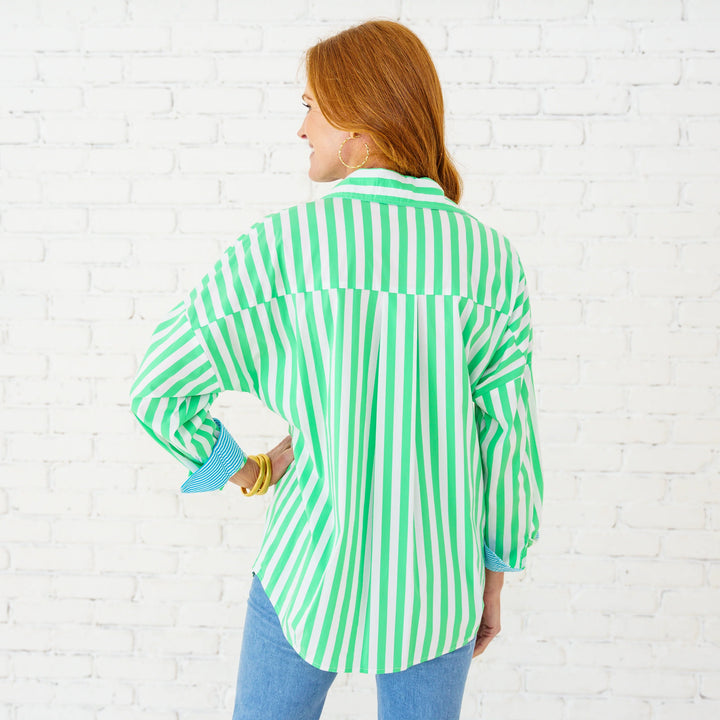 Katherine Top in Green