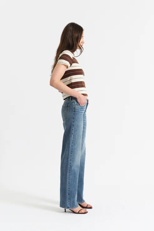 Keeper Low Rise Straight Leg in Heartbeat Vintage - Daze Denim