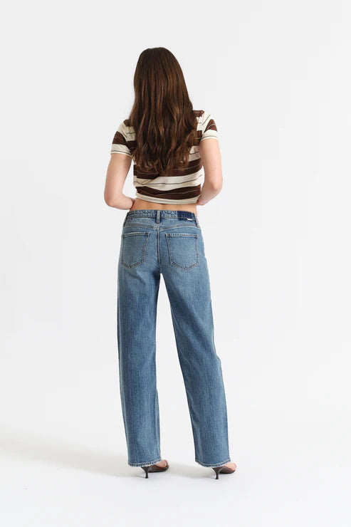 Keeper Low Rise Straight Leg in Heartbeat Vintage - Daze Denim