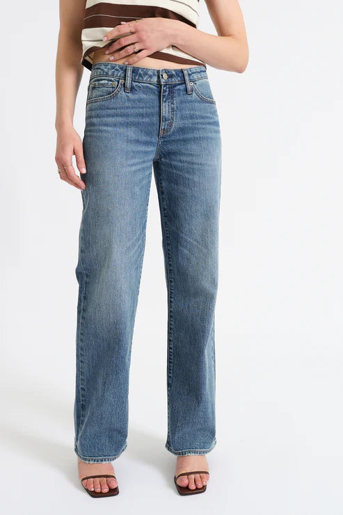 Keeper Low Rise Straight Leg in Heartbeat Vintage - Daze Denim