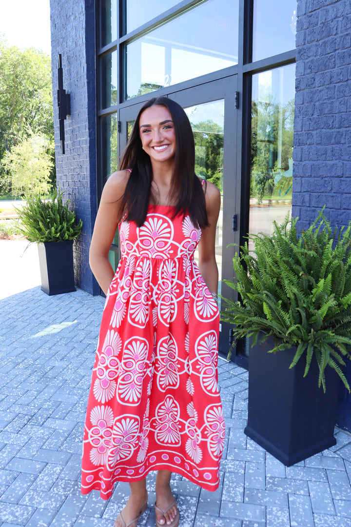 Medallion Maxi Dress