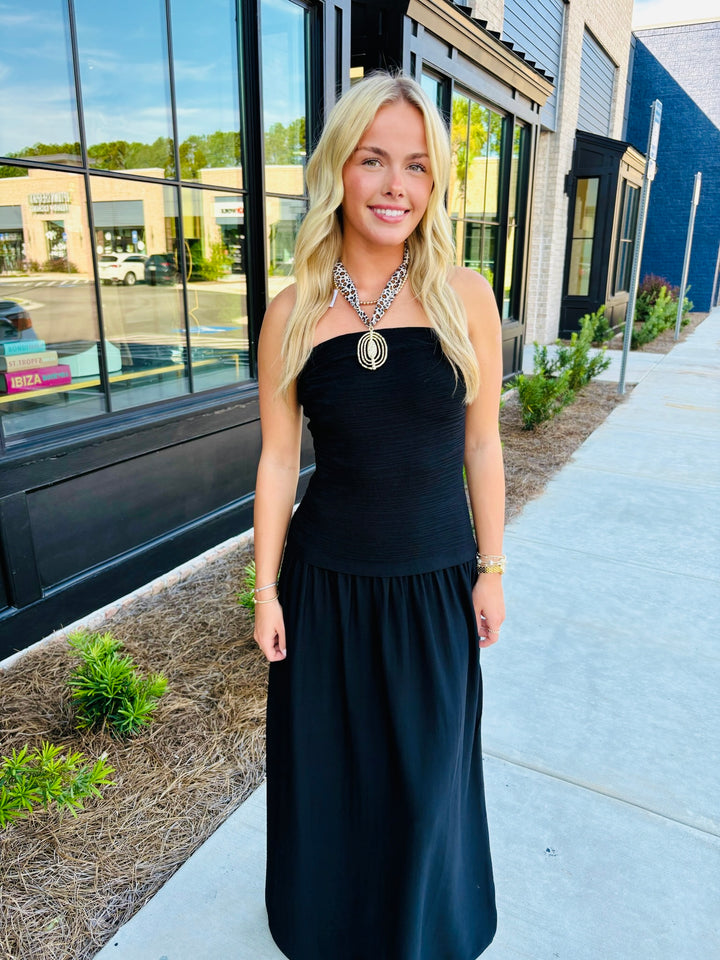 Marion Strapless Dress