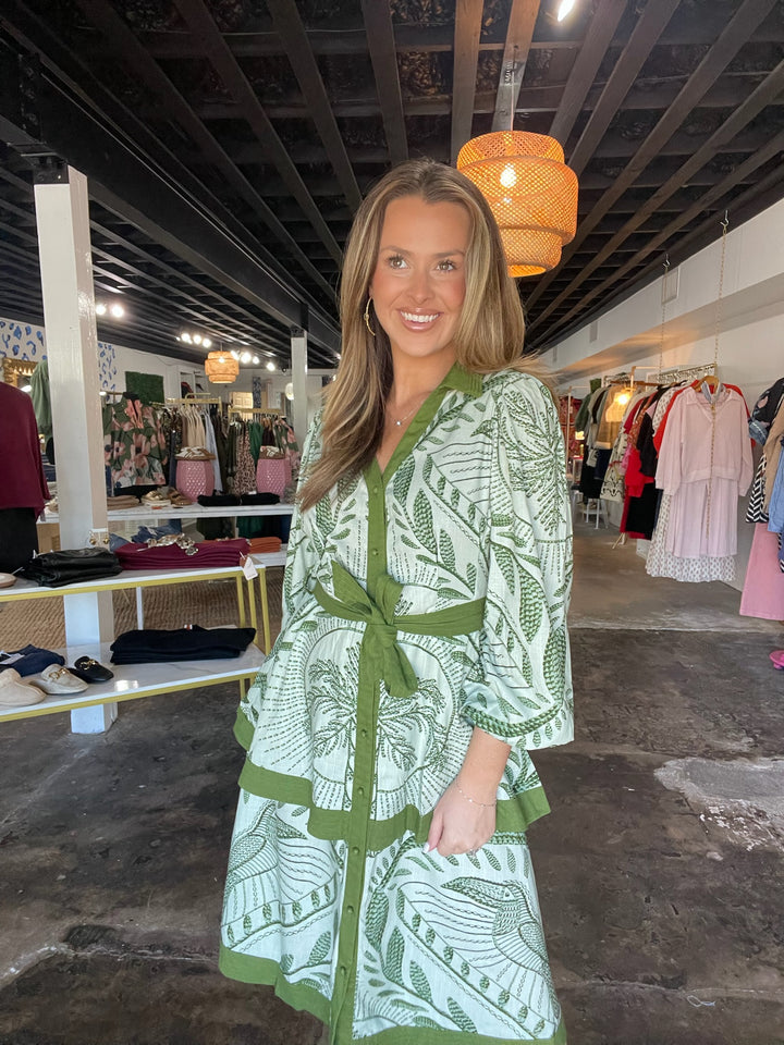 Emerald Meadow Dress