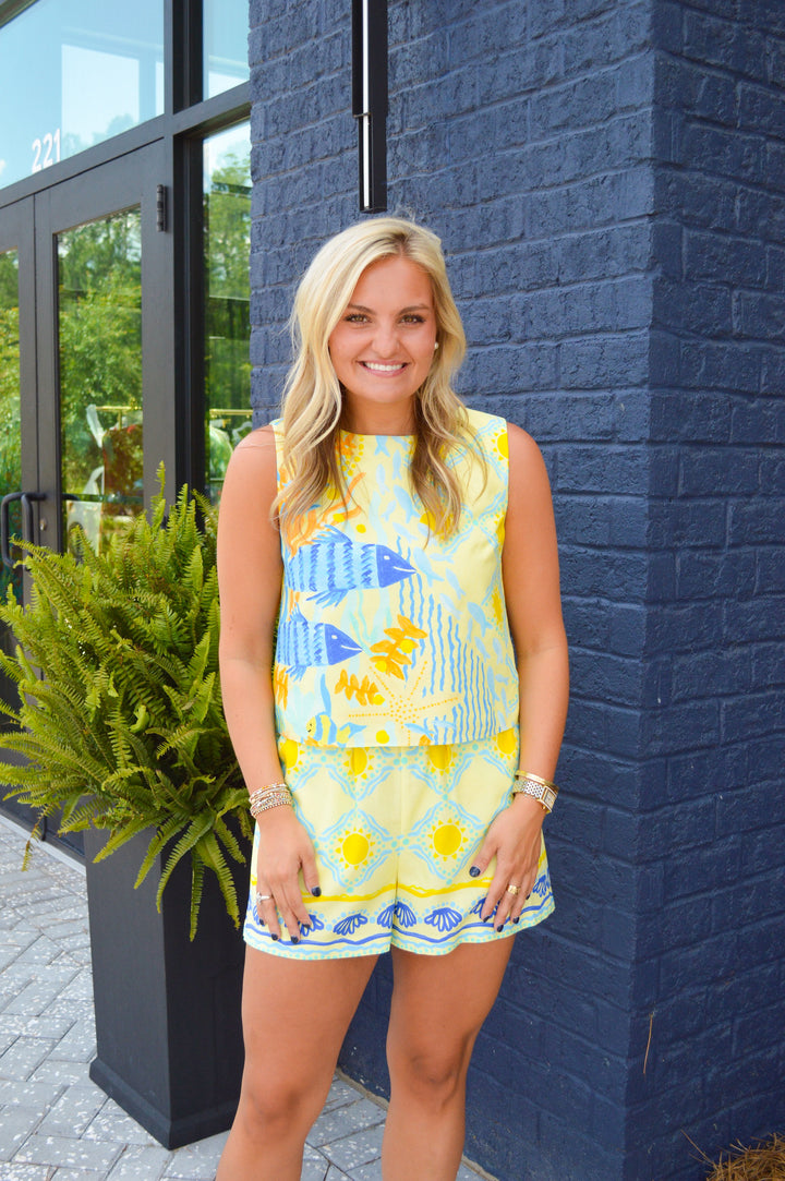 Golden Reef Shorts