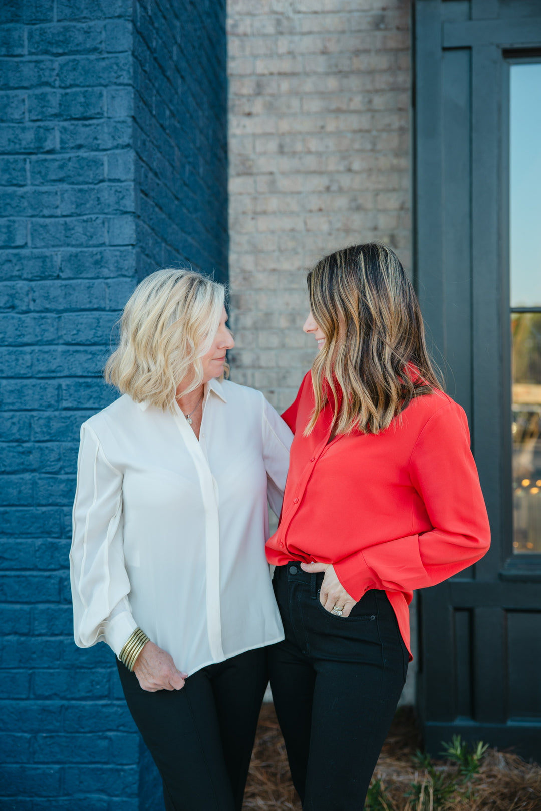 Ivette Pleated Balloon Sleeve Blouse