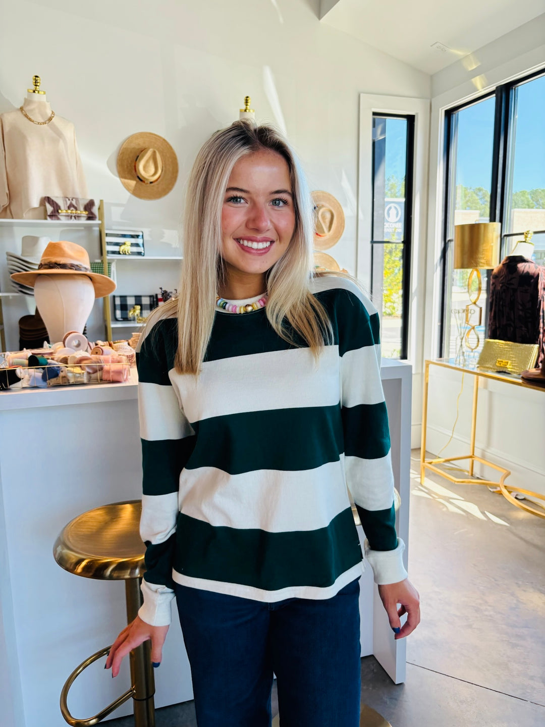 Color block Striped T-Shirt