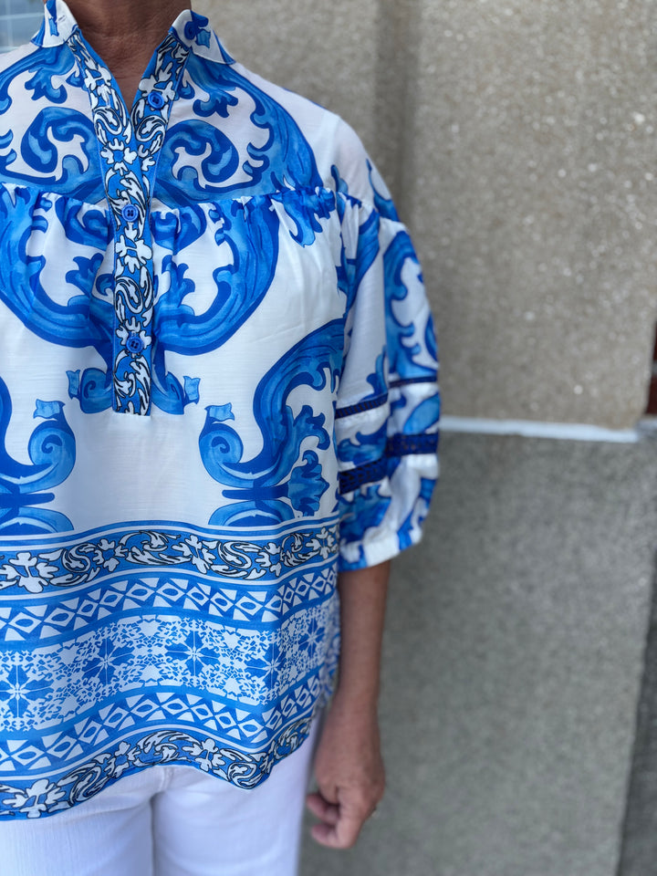 Blue Wave Top