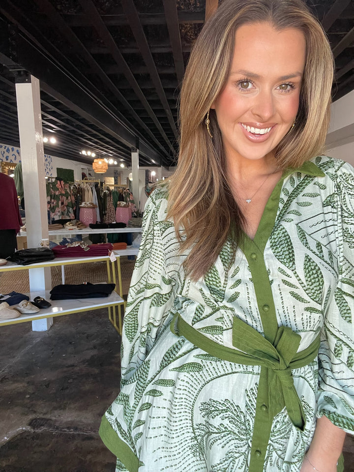 Emerald Meadow Dress