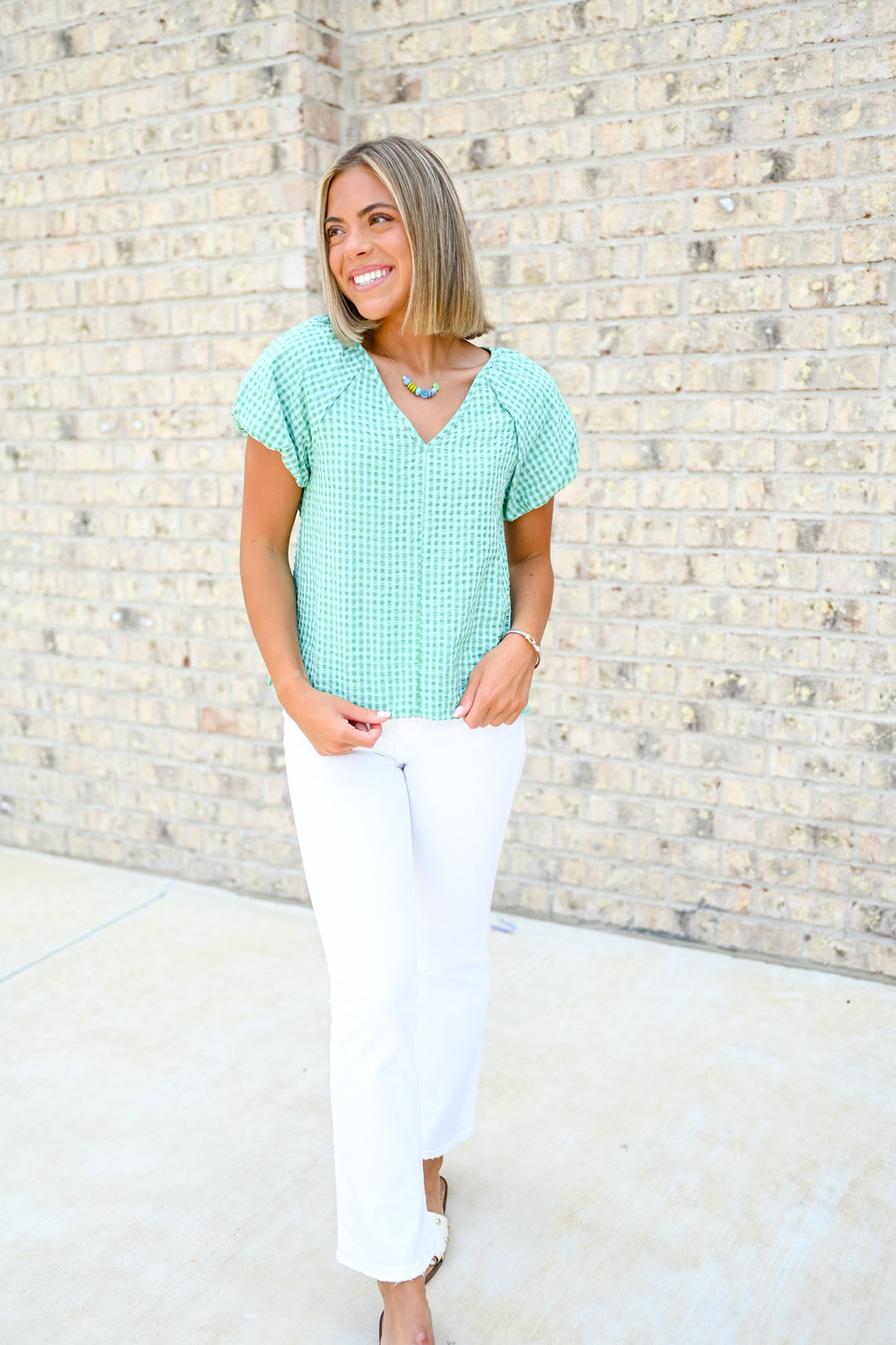 Sea Green Donna Top