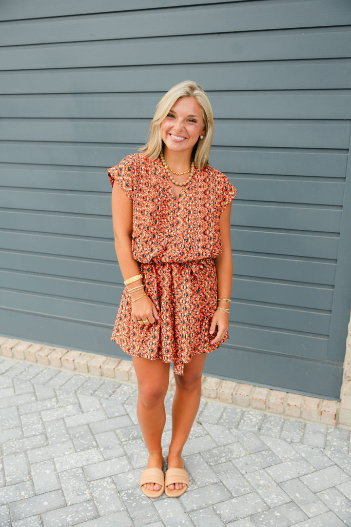 Spiced Pin Tuck Dress