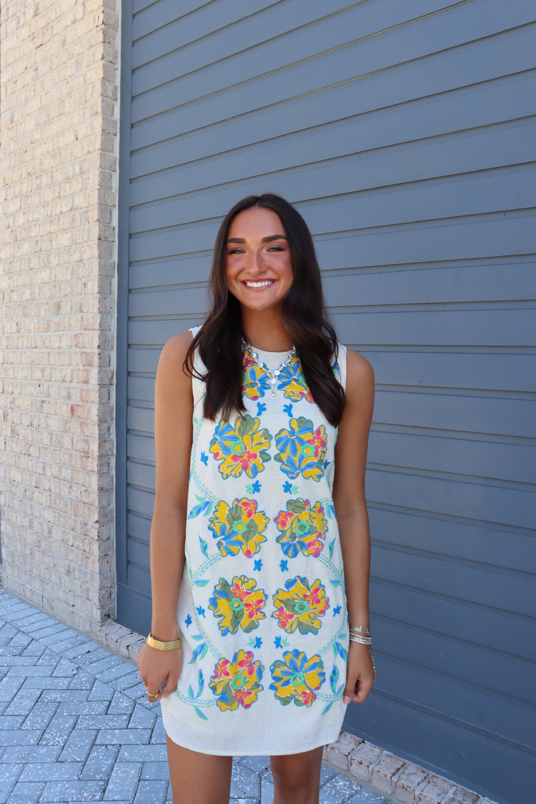Garden Chic Mini Dress