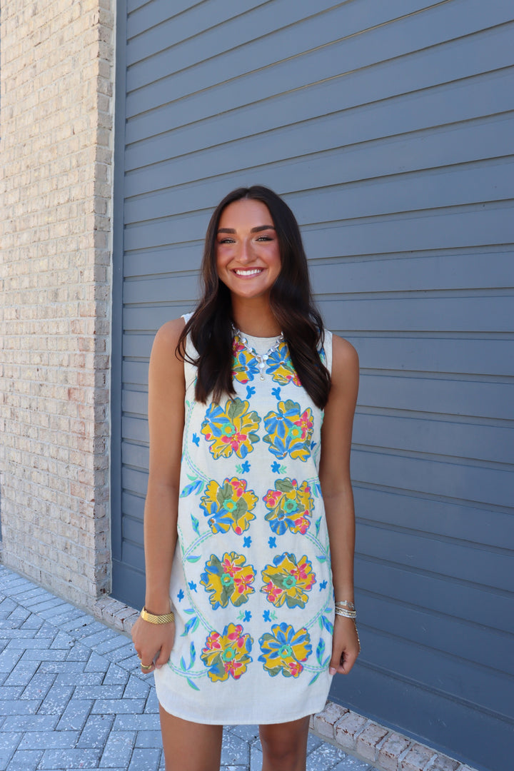 Garden Chic Mini Dress