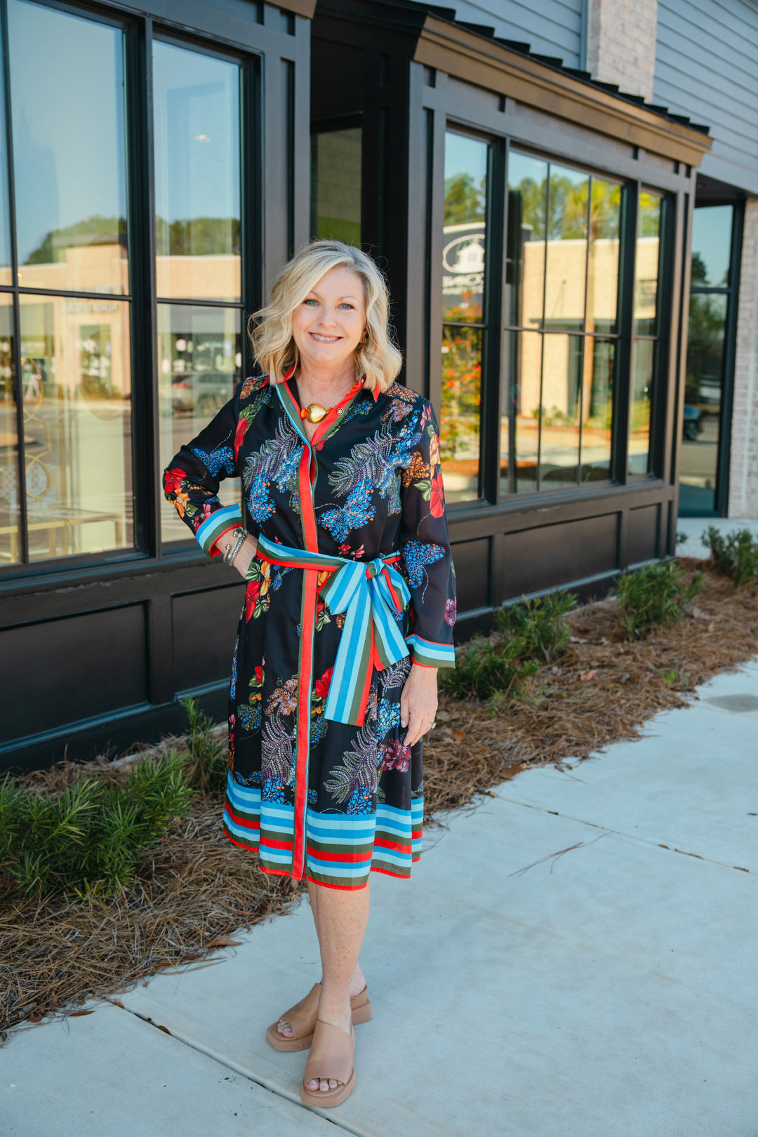 Midnight Garden Dress